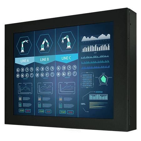LCD-Monitor - R10L100-CHT2OD - Winmate, Inc. - mit resisitivem Touchscreen / Industrie / 10,4"