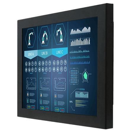 LCD-Monitor - R12L600-CHM2OD - Winmate, Inc. - mit resisitivem Touchscreen / Industrie / für Außenbereich