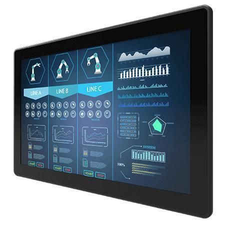 LCD-Monitor - W24L100-EHC1OD - Winmate, Inc. - Multitouchscreen / kapazitive Projektionstechnologie / Industrie