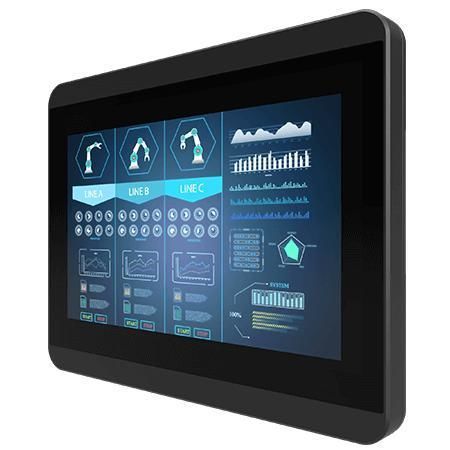 Monitor mit Touchscreen - W07L100-PCO1OD - Winmate, Inc. - Multitouchscreen / mit Multi-Touch-Screen / kapazitive Projektionstechnologie