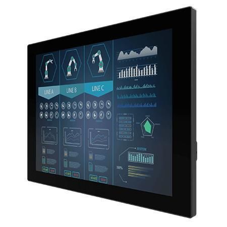 Monitor mit Multi-Touch-Screen - R15L600-PCC3OD - Winmate, Inc. - kapazitive Projektionstechnologie / für Außenbereich / 15"
