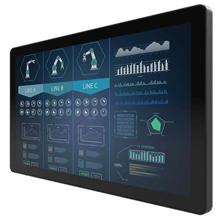 Multitouchscreen-Monitor - W22L100-GCB1OD - Winmate, Inc. - kapazitive Projektionstechnologie / für Industrieanwendungen / für Außenbereich
