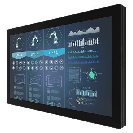 Multitouchscreen-Monitor - W32L100-PCA4OD - Winmate, Inc. - kapazitive Projektionstechnologie / mit kapazitivem PCAP-Touchscreen / Industrie