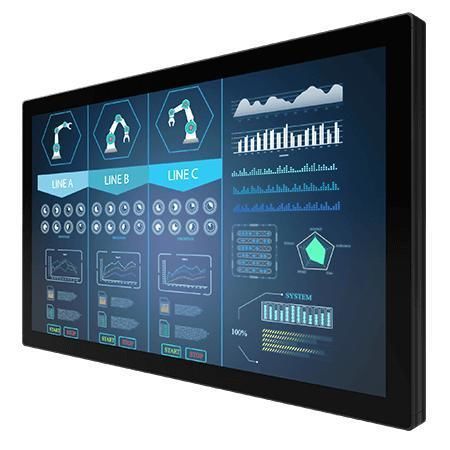 Multitouchscreen-Monitor - W43L100-PCA1OD - Winmate, Inc. - mit Multi-Touch-Screen / kapazitive Projektionstechnologie / mit kapazitivem PCAP-Touchscreen