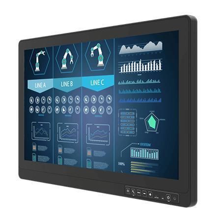 Monitor mit Touchscreen - W22L100-67B2-P(HB) - Winmate, Inc. - Multitouchscreen / mit Multi-Touch-Screen / kapazitive Projektionstechnologie