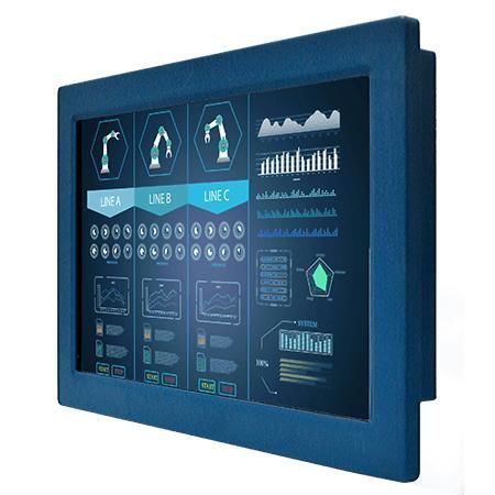 LCD-Monitor - R12L100-VMM2 - Winmate, Inc. - mit Touchscreen / mit resistivem 5-Draht-Touchscreen / Industrie