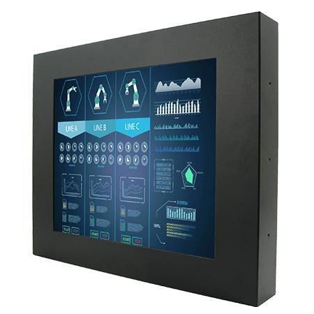 LCD/TFT-Monitor - S17L500-RMM1 - Winmate, Inc. - mit resisitivem Touchscreen / für Anzeige / für HMI-Schnittstelle