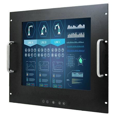 LCD-Monitor - R15L100-RKA1 - Winmate, Inc. - mit resisitivem Touchscreen / mit Touchscreen / Industrie