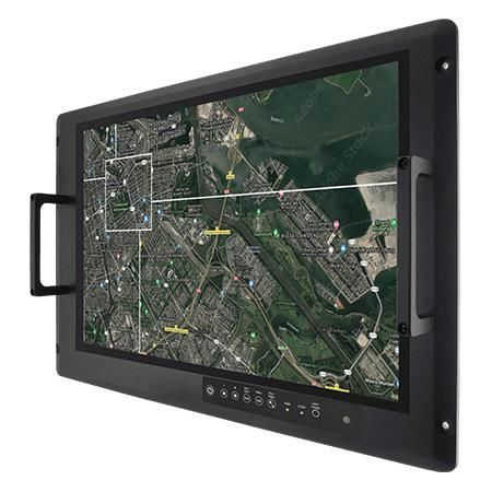 Multitouchscreen-Monitor - W22L100-MLA3FP - Winmate, Inc. - kapazitive Projektionstechnologie / mit PCAP-Touchscreen / für Anzeige