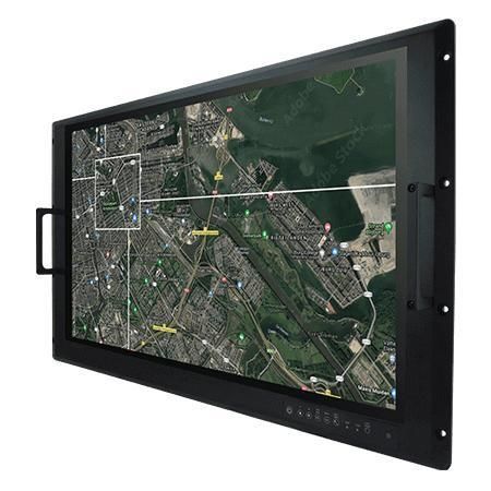 Multitouchscreen-Monitor - W32L100-MLA3FP - Winmate, Inc. - kapazitive Projektionstechnologie / mit PCAP-Touchscreen / 32"