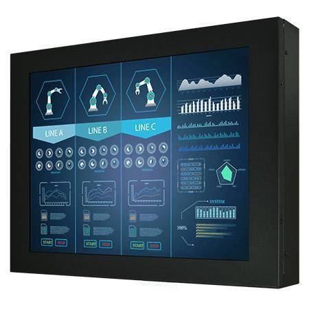 TFT-Monitor - R10L100-CHT2 - Winmate, Inc. - mit resisitivem Touchscreen / für Industriemaschinen / für HMI-Schnittstelle