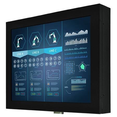 TFT-Monitor - R12T600-CHL1 - Winmate, Inc. - mit resisitivem Touchscreen / für Industrieanwendungen / für Anzeige