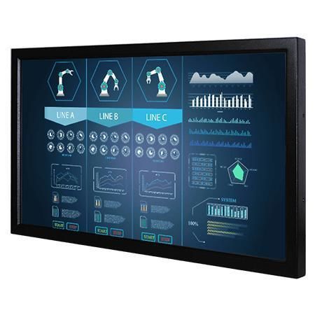 Monitor mit resisitivem Touchscreen - W32L300-CHA3HB - Winmate, Inc. - kapazitive Projektionstechnologie / Industrie / für Anzeige