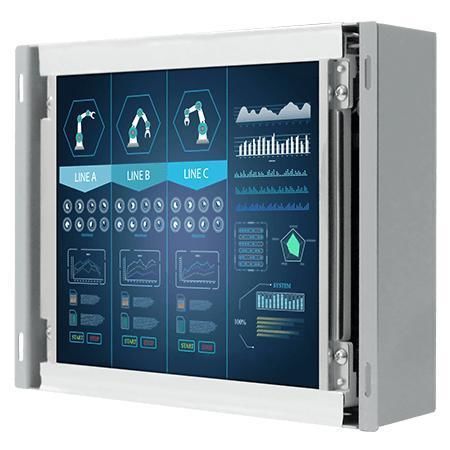Monitor mit Touchscreen - R08T200-OFT1HB - Winmate, Inc. - für digitale Beschilderung / für HMI-Schnittstelle / 8,4"