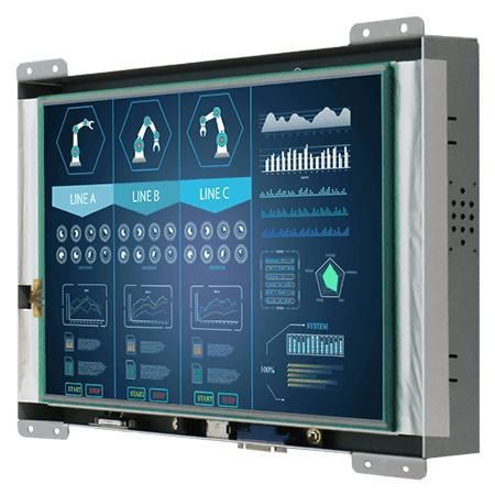 Monitor mit resisitivem Touchscreen - R10L100-OFP3 - Winmate, Inc. - Industrie / für POS / für Anzeige