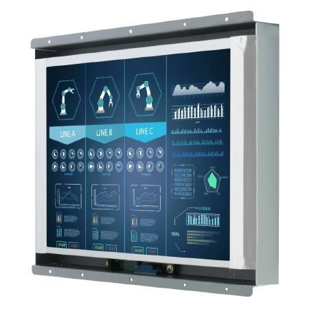 LCD-Monitor - R12L600-OFM2TR - Winmate, Inc. - mit resisitivem Touchscreen / mit kapazitivem PCAP-Touchscreen / Industrie