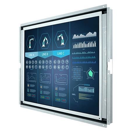LCD-Monitor - S17L500-OFA1HB - Winmate, Inc. - mit resisitivem Touchscreen / für POS / für digitale Beschilderung