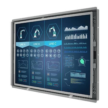 LCD-Monitor - R19L300-OFA1HB - Winmate, Inc. - mit resisitivem Touchscreen / Industrie / 19"