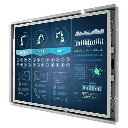 LCD-Monitor - R19L300-OFM2TR - Winmate, Inc. - mit resisitivem Touchscreen / für Industriemaschinen / für HMI-Schnittstelle