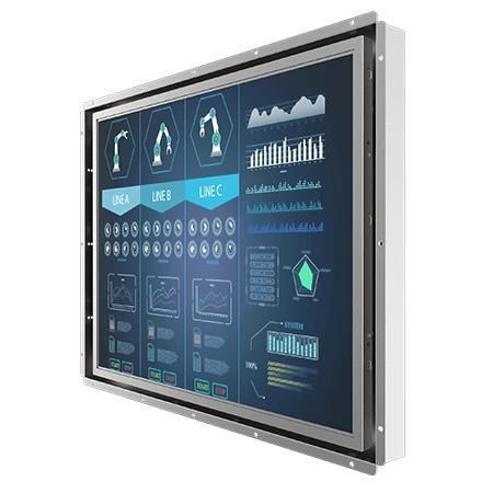 Monitor mit resisitivem Touchscreen - R21L100-OFM1 - Winmate, Inc. - für medizinische Anwendung / für POS / für digitale Beschilderung