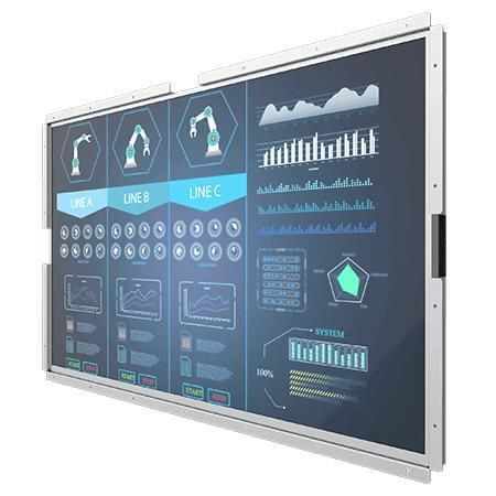 LCD-Monitor - W43L300-OFA1 - Winmate, Inc. - mit Touchscreen / für Industriemaschinen / für HMI-Schnittstelle