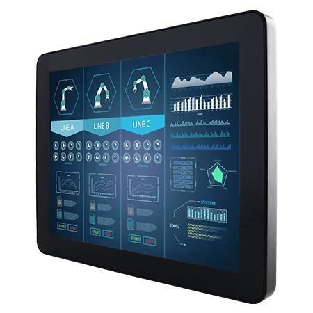 LCD-Monitor - R10L100-PCT2(HB) - Winmate, Inc. - Multitouchscreen / mit kapazitivem PCAP-Touchscreen / Industrie