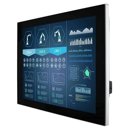 Monitor mit Multi-Touch-Screen - R15L600-PCC3(HB) - Winmate, Inc. - mit kapazitivem PCAP-Touchscreen / Industrie / für Industriemaschinen