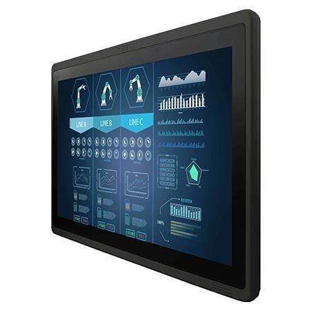 Monitor mit Touchscreen - W18L100-PTA3 - Winmate, Inc. - mit kapazitivem PCAP-Touchscreen / Industrie / für Anzeige