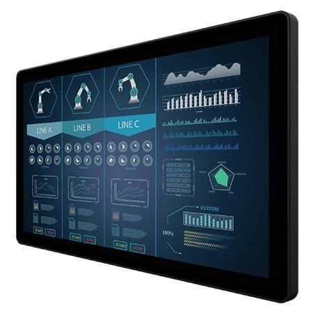 LCD-Monitor - W22L100-PTA3 - Winmate, Inc. - Multitouchscreen / kapazitive Projektionstechnologie / für Anzeige