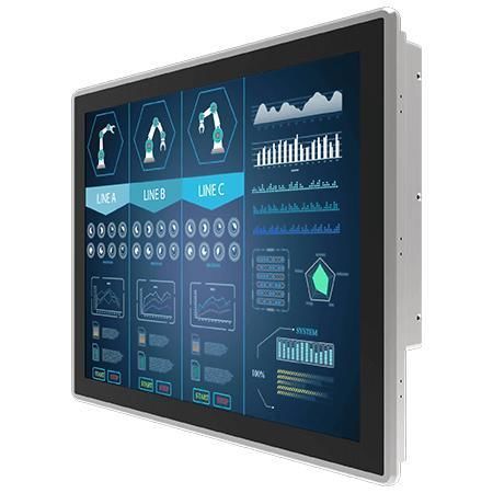 LCD-Monitor - R17L100-PPM1 - Winmate, Inc. - mit Multi-Touch-Screen / mit kapazitivem PCAP-Touchscreen / für Anzeige
