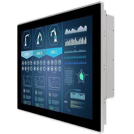 Multitouchscreen-Monitor - R19L300-PPA1HB - Winmate, Inc. - kapazitive Projektionstechnologie / mit kapazitivem PCAP-Touchscreen / 19"