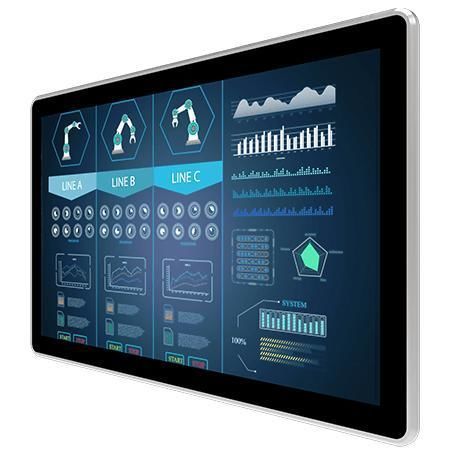 LCD-Monitor - W22L100-PPA3 - Winmate, Inc. - Multitouchscreen / kapazitive Projektionstechnologie / Industrie