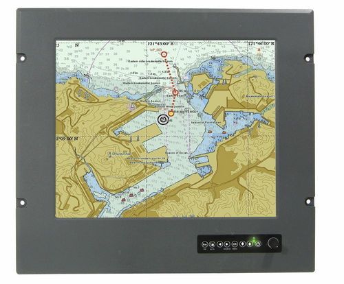 Display für Schifffahrtsanwendungen - R17L500-MRM1 - Winmate, Inc. - mit resisitivem Touchscreen / 1280 x 1024 / 17"