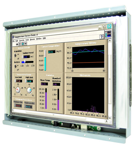 LCD-Monitor - R12T600-OFL1HB - Winmate, Inc. - mit LED-Rückbeleuchtung / für POS / für Außenbereich