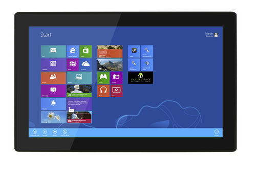 HMI mit Touchscreen - W22IBWS-MHA3 - Winmate, Inc. - einbaufähig / 1024 x 768 / Intel Bay Trail