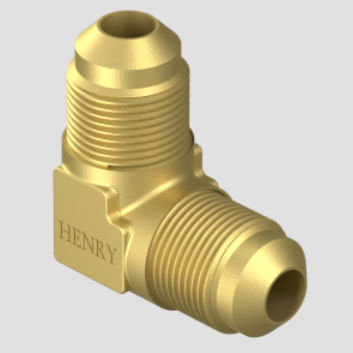 Druckluftanschluss - 3xx-xxxx series - Henry Technologies - Gewinde / rechtwinkelig / Messing
