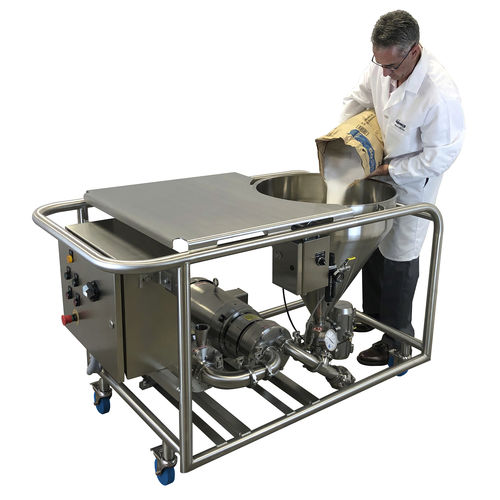 Rotor-Stator-Dispersionssystem - Fastfeed® - Admix - Batch / Pulver
