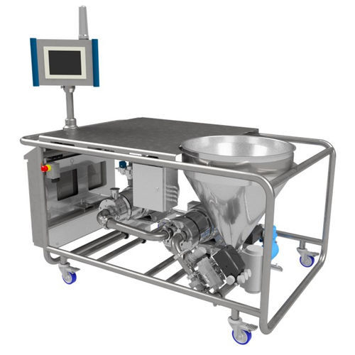 Rotor-Stator-Dispersionssystem - Fastfeed® PLC - Admix - Batch / Vakuum / Pulver