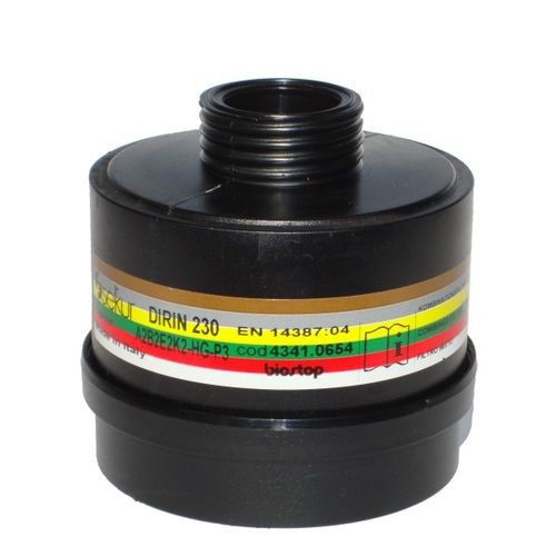 Gasfilter - DIRIN 230 A2 B2 E2 K2 Hg-P3R D - EKASTU Safety - Rauch / Patronen / für Atemschutzmasken