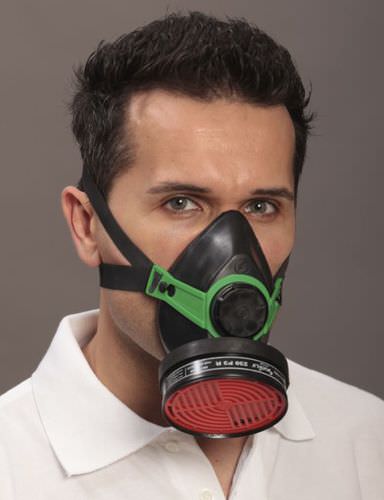 Halbgesichtsschutzmaske - Polimask 230 - EKASTU Safety - Einfilter / mit Schraubverbindung