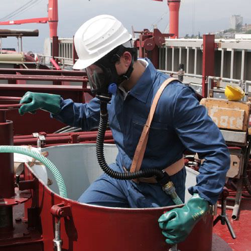 Helm mit Atemluftzufuhr - 6500/Basic - EKASTU Safety