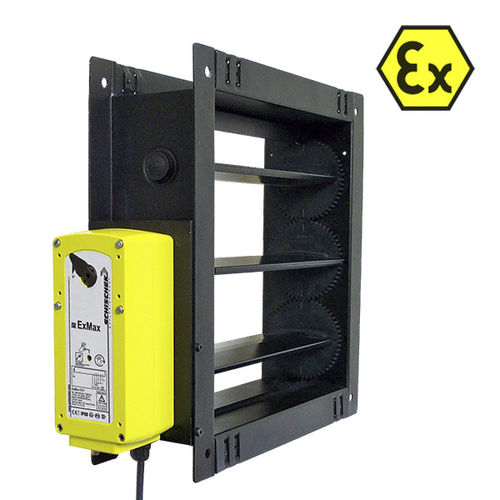 Elektrischer Antrieb für Luftklappen - ExMax, RedMax, InMax - Rotork Schischek - Schwenk / ATEX / ex-geschützt