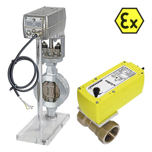 Elektrischer Ventilantrieb - ExMax, RedMax, InMax - Rotork Schischek - Schwenk / 90° / ATEX