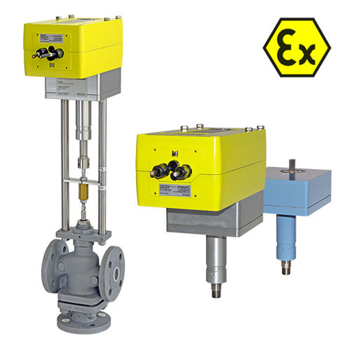 Elektrischer Ventilantrieb - ExMax.. + LIN - Rotork Schischek - linear / mit Stirnradgetriebe / kompakt