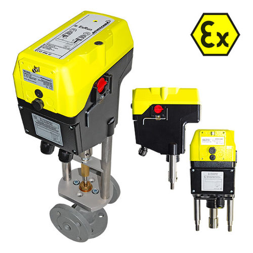Elektrischer Ventilantrieb - ExRun, RedRun, InRun - Rotork Schischek - linear / kompakt / Aluminium