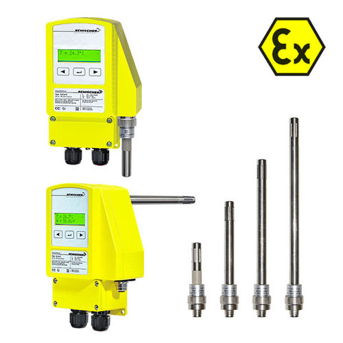 Wandmontierter Feuchte- und Temperatursensor - ExCos-D - Rotork Schischek - Tauchfühler / Widerstand / digital