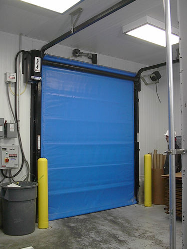 Horizontalroll-Tor - FasTrax® FR - Rite-Hite - Roll / Stoff / für Gefrierschrank