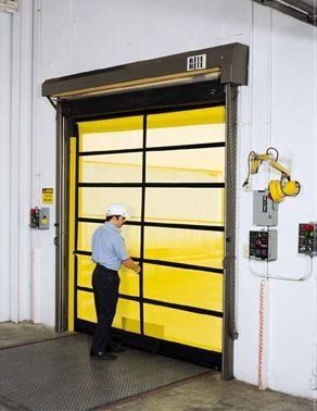 Horizontale Rolloabdeckung - BugShield&reg; - Rite-Hite - motorisiert / vertikal