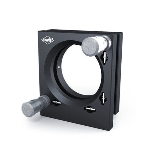 Optischer Polarisatorhalterung - TRANS 80  - OWIS GmbH - XY / Aluminium