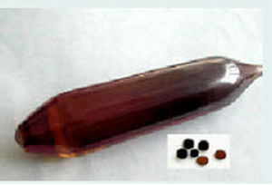 Cr-dotierter Yttrium-Aluminum-Granat Cr YAG Kristall - Changchun New Industries Optoelectronics Tech.Co.,